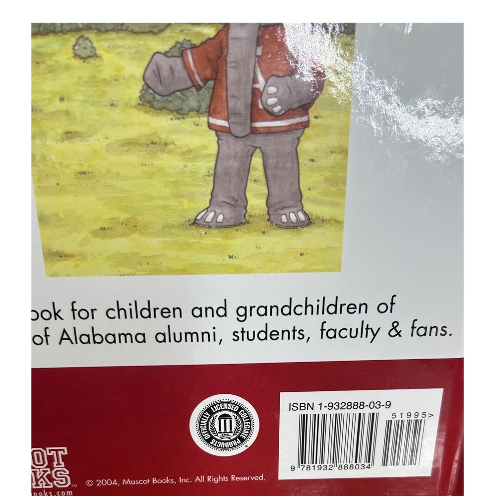 Mascot Books Hello Big Al! Alabama Childrens Book White Red Hardcover 2004‎ - Picture 4 of 7